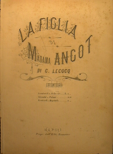 La figlia di Madama Angot ( valzer variato )