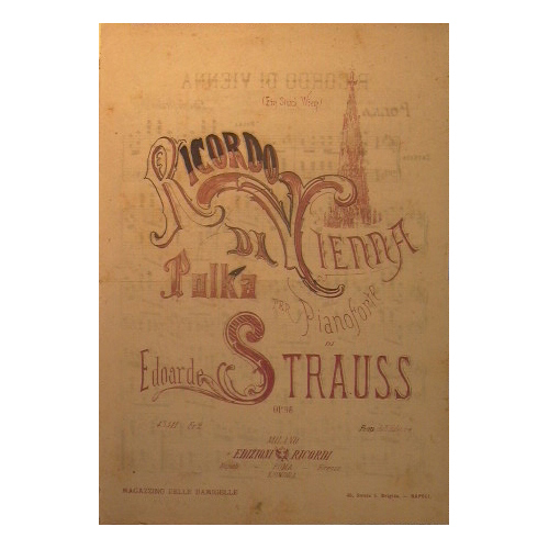 Ricordo di Vienna ( polka )