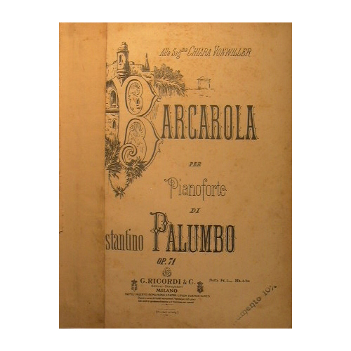 Barcarola ( andantino soave )