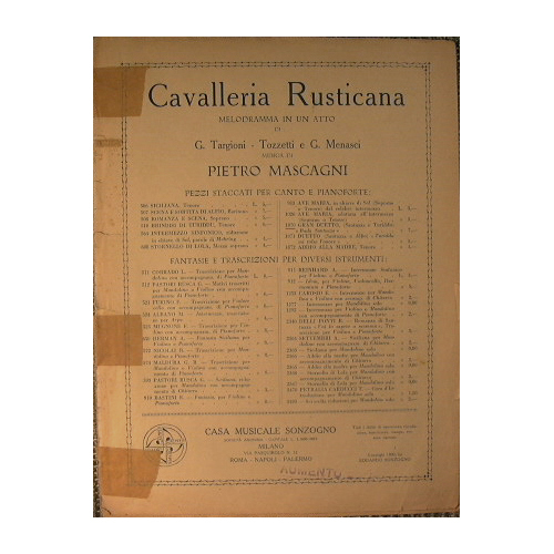 Cavalleria Rusticana