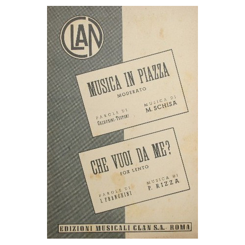 Musica in piazza - Che vuoi da me?