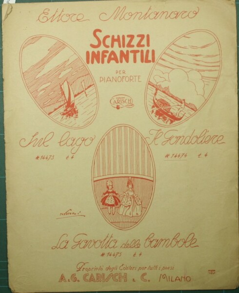 Schizzi infantili. Il gondoliere