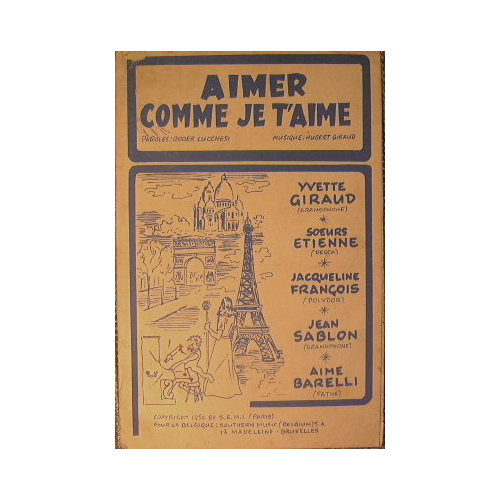 Aimer comme je t'aime