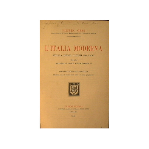 L'Italia moderna