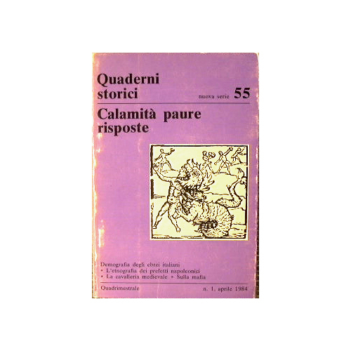 Calamità, paure, risposte.