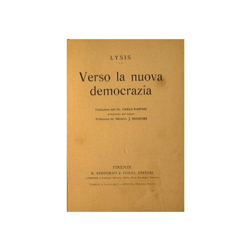 Verso la nuova democrazia