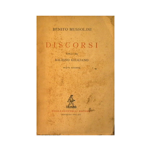 Discorsi scelti da Balbino Giuliano