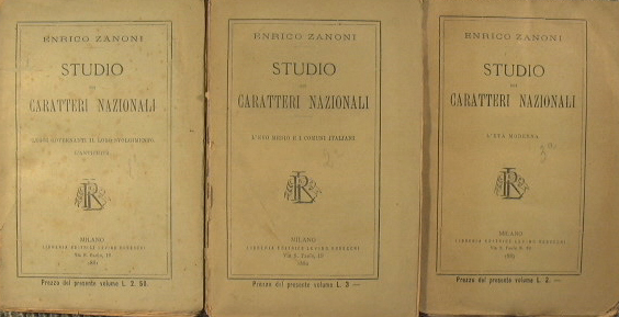 Studio sui caratteri nazionali