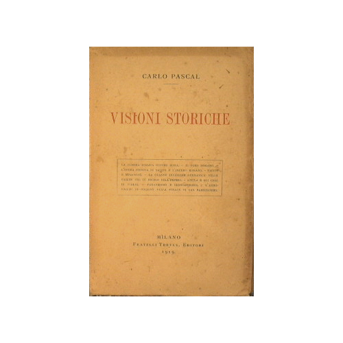 Visioni Storiche