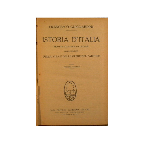 Istoria D'Italia