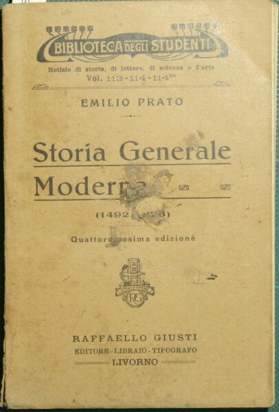 Storia generale moderna