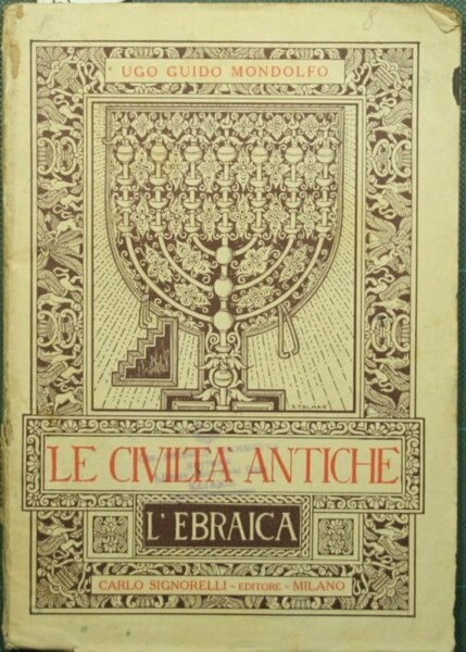 Le civiltà antiche. Civiltà ebraica