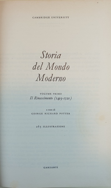 Storia del mondo moderno