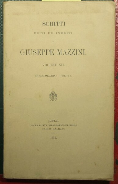 Epistolario - Vol. V