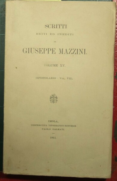 Epistolario - Vol. VII