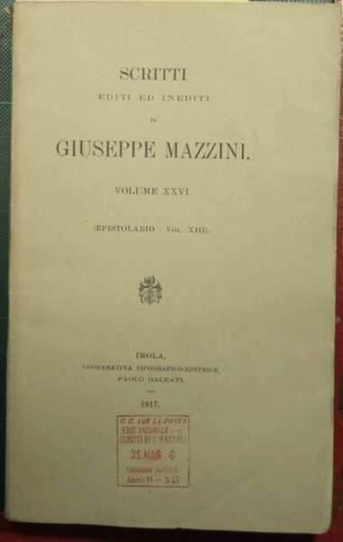 Epistolario - Vol. XIII