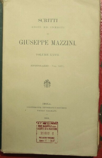 Epistolario - Vol. XIV