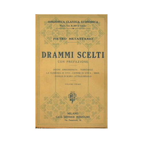 Drammi Scelti