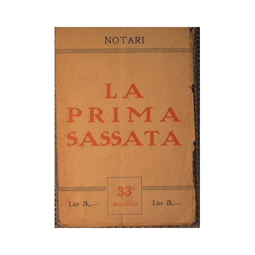 La prima sassata
