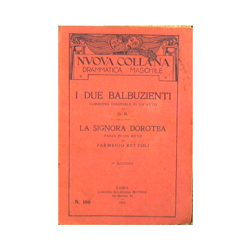 I due balbuzienti (commedia originale in un atto) - La …