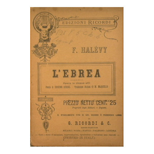 L'ebrea