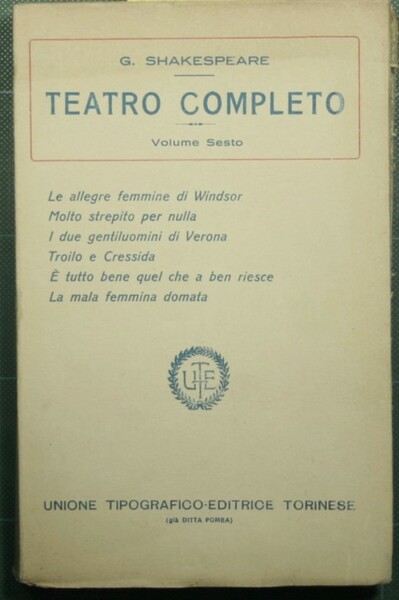 Teatro completo - Vol. VI