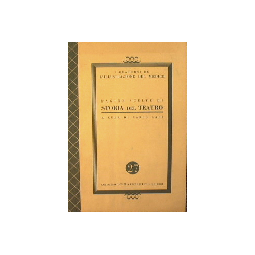 Pagine scelte di storia del teatro