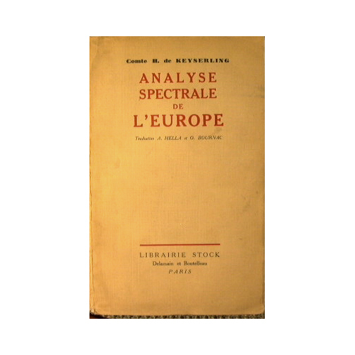 Analyse spectrale de L'Europe