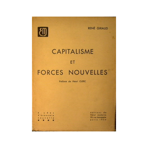 Capitalisme et forces nouvelles