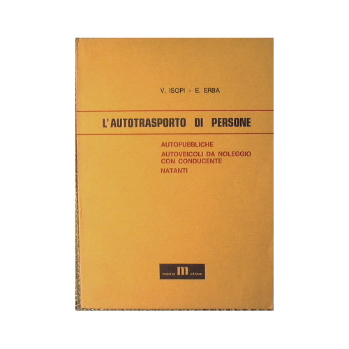 L'autotrasporto di persone