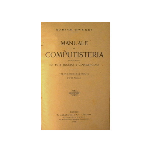 Manuale di Computisteria