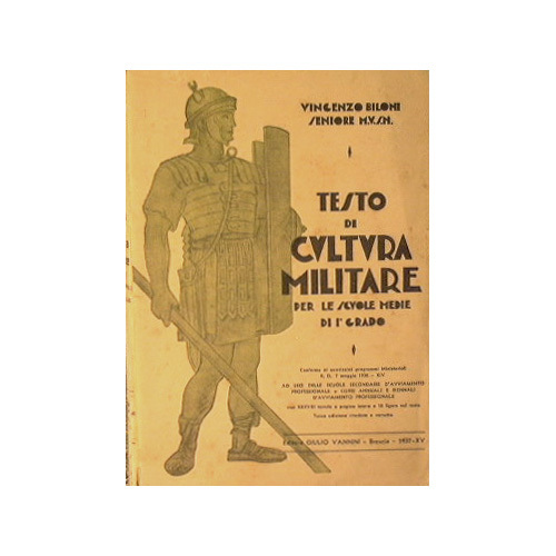 Testo di cultura militare per le scuole medie di I° …