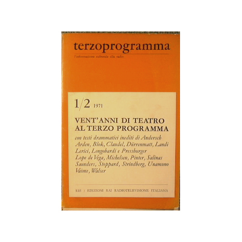 Ventanni di teatro al terzo programma