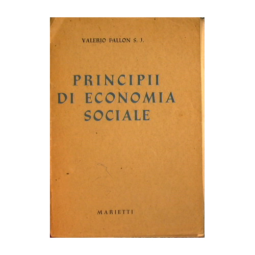 Principii di economia sociale