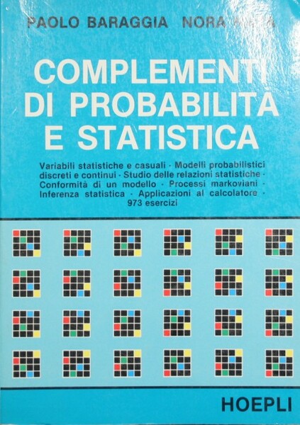 Complementi di probabilità e statistica