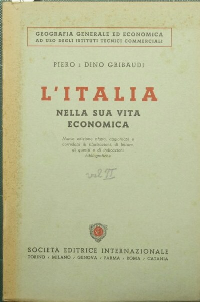 L'Italia nella sua vita economica
