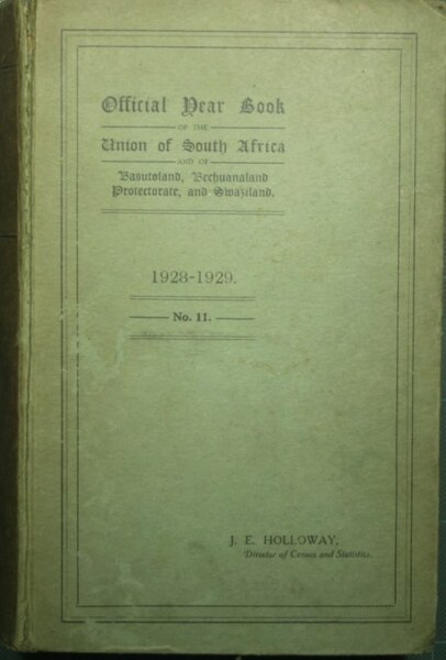 Official year book of the Union of South Africa and …