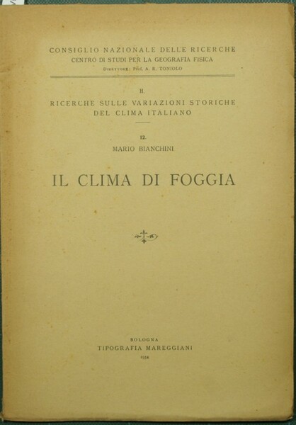 Il clima di Foggia