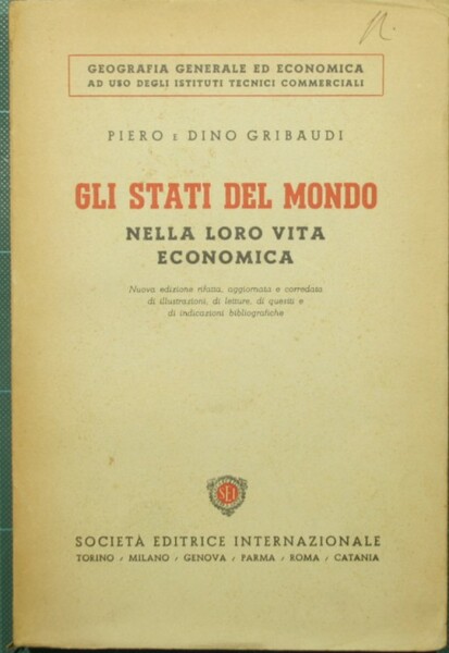 Gli Stati del mondo nella loro vita economica