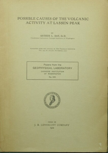 Possible causes of the volcanic activity at lassen peak