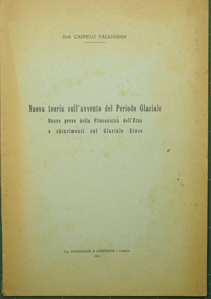 Nuova teoria sull'avvento del Periodo Glaciale