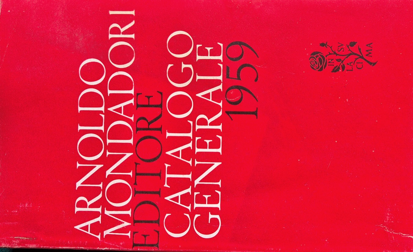 Arnoldo Mondadori Editore - Catalogo 1959
