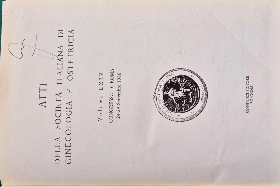 Atti della Società italiana di ginecologia e ostetricia - Vol. …