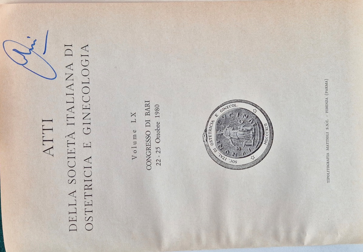 Atti della Società italiana di ostetricia e ginecologia - Vol. …