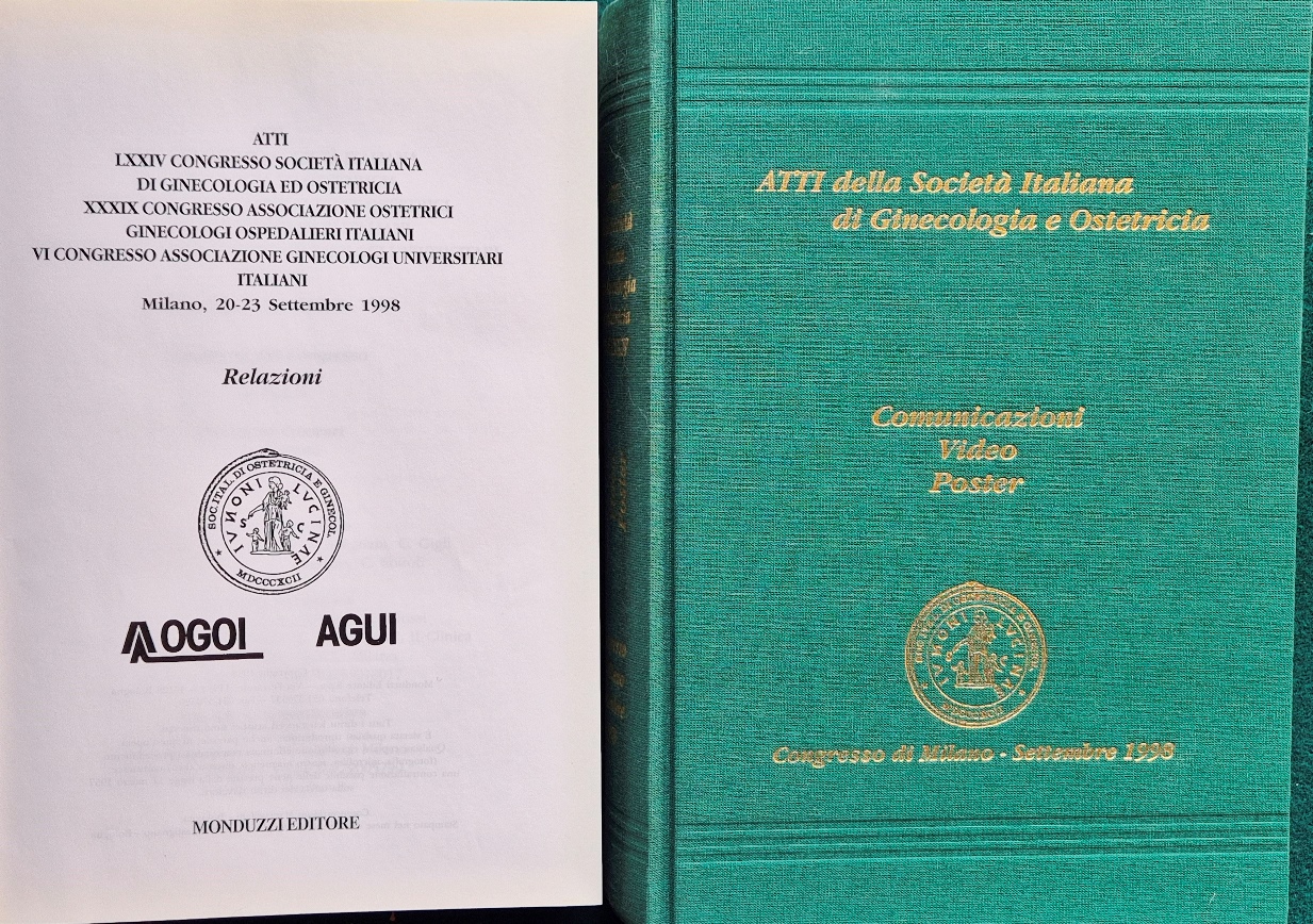 Atti LXXIV Congresso Società italiana di ginecologia e ostetricia