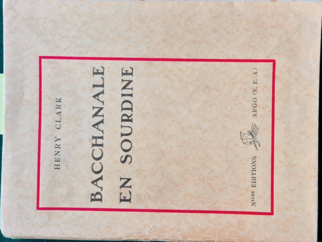 Bacchanale en sourdine