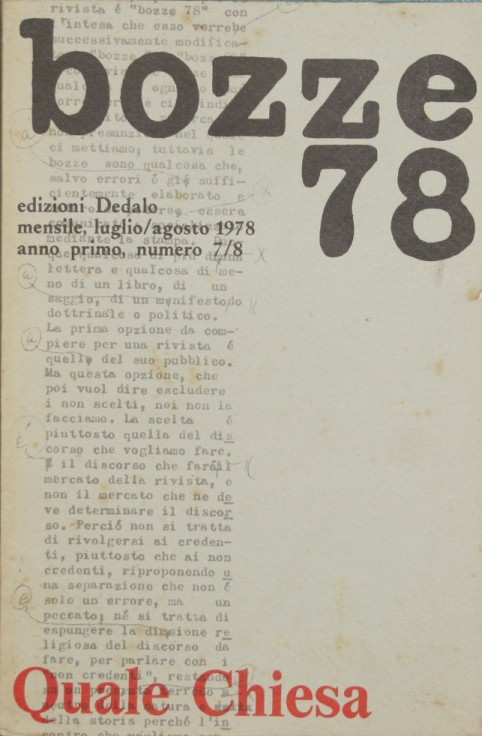 Bozze 78