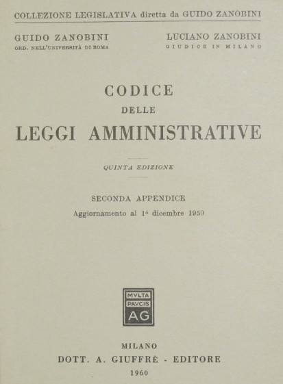 Codice delle leggi amministrative