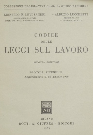 Codice delle leggi sul lavoro