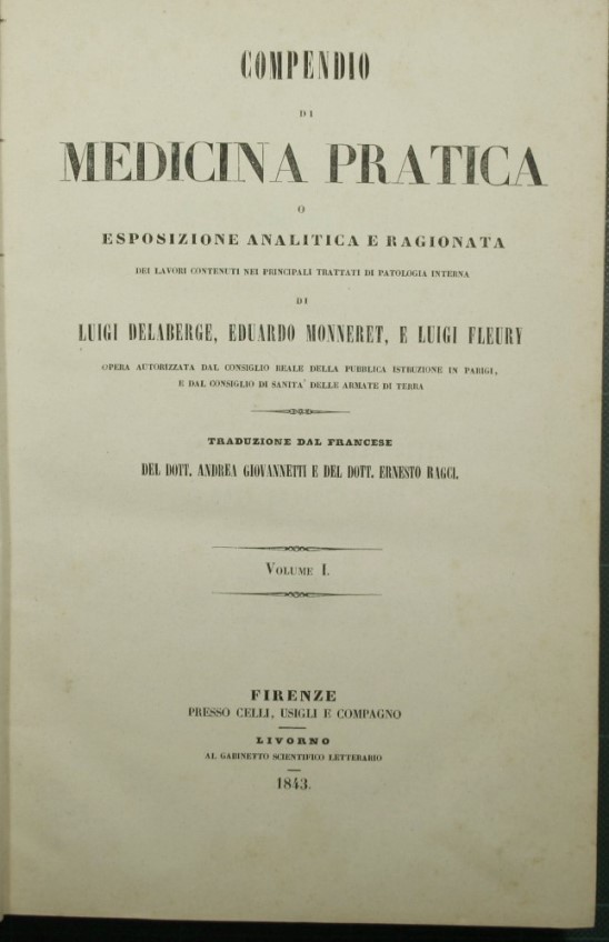 Compendio di medicina pratica - Vol. I